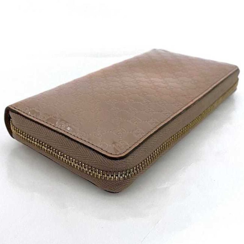 Gucci Microguccissima  pink Patent Leather Long Wallet (Bi-Fold) (Pre-Owned) - Barde - Image 4