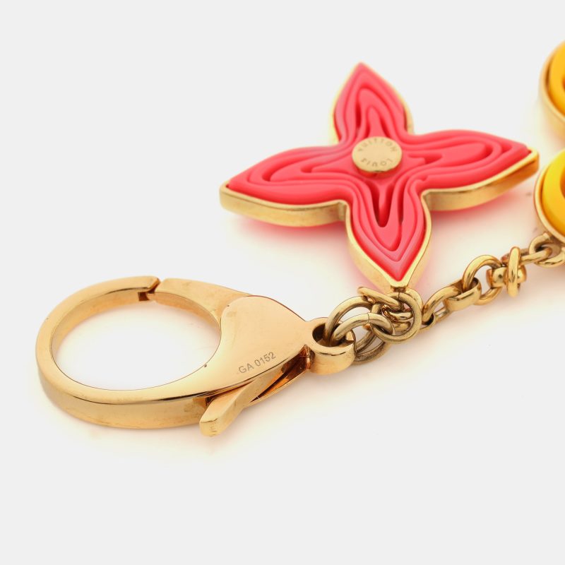 Louis Vuitton Resin Gold Tone Naif Key Holder & Bag Charm - Barde - Image 2