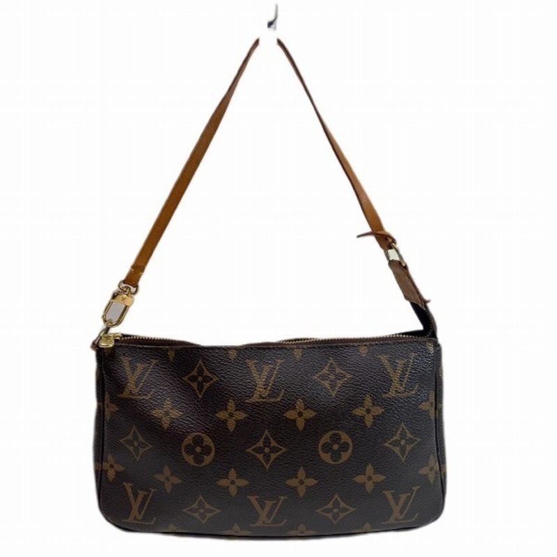 Louis Vuitton Pochette Accessoire  Canvas Clutch Bag - Barde