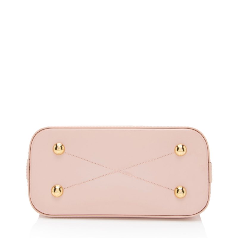 Louis Vuitton Patent Leather Alma BB Satchel - Barde - Image 4