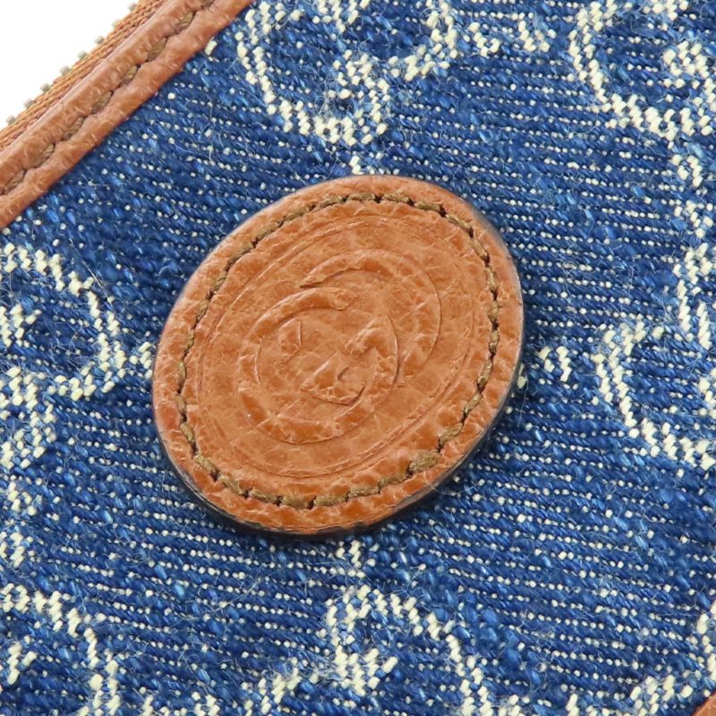 Gucci  Navy blue Coin Purse/Coin Case (Pre-Owned) - Barde - Image 5