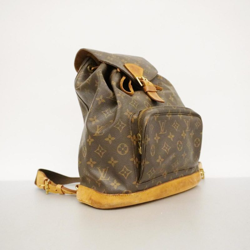 Louis Vuitton Montsouris  Canvas Backpack Bag - Barde - Image 4