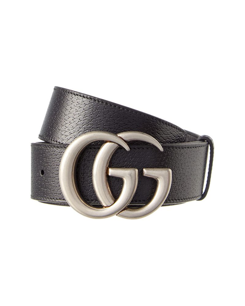 Gucci Double G Buckle Leather Belt - Barde