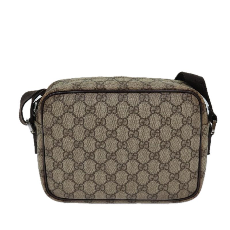 Gucci Gg Supreme Shoulder Bag Pvc Beige - Barde - Image 3