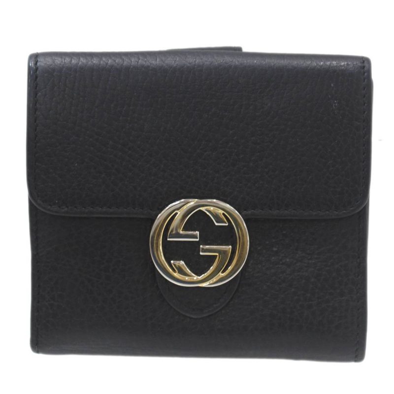 Gucci Interlocking G  Leather Wallet  () - Barde