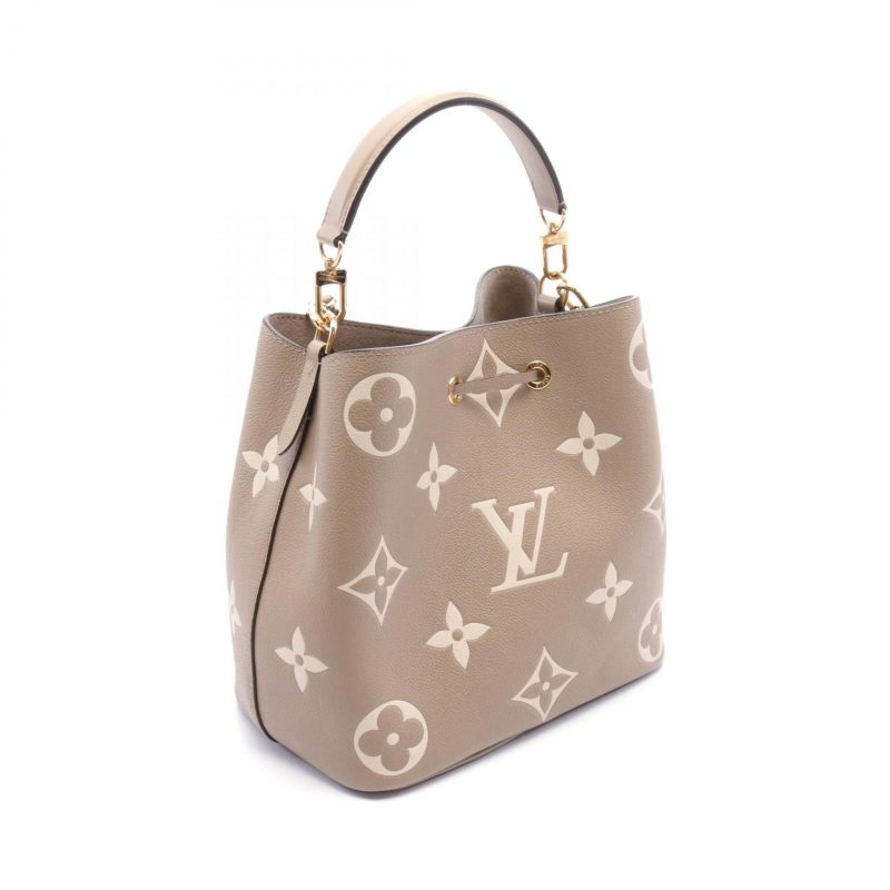 Louis Vuitton NeoNoe MM Bicolor Leather Shoulder Bag - Barde - Image 2