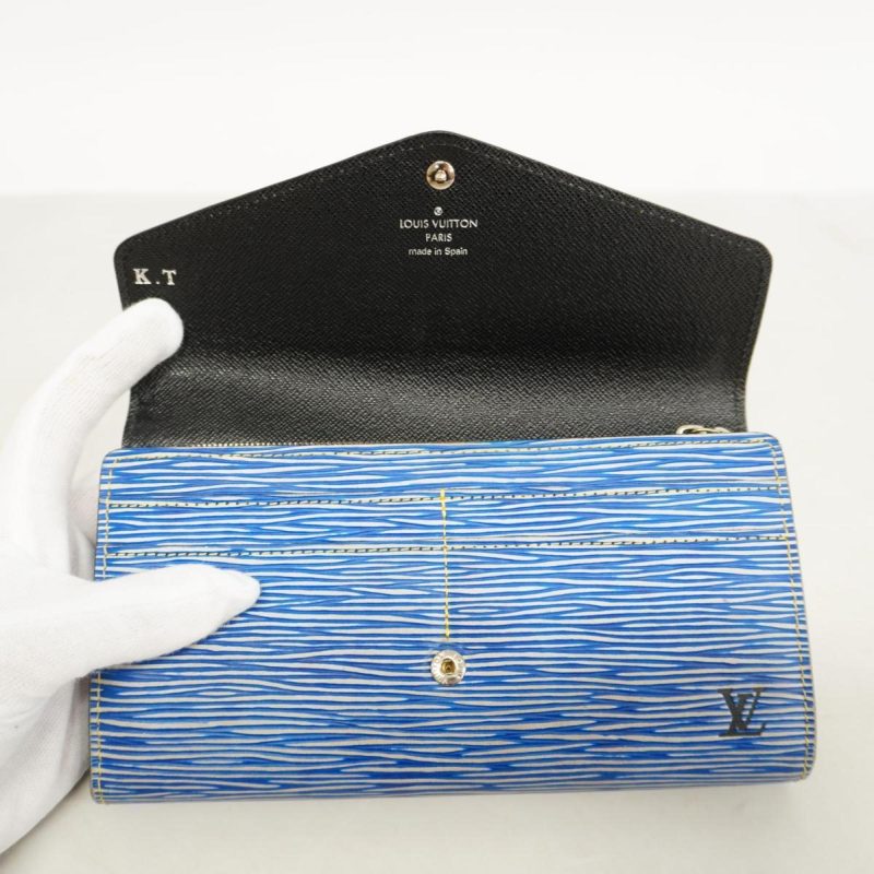 Louis Vuitton Portefeuille Sarah  Leather Wallet - Barde - Image 4
