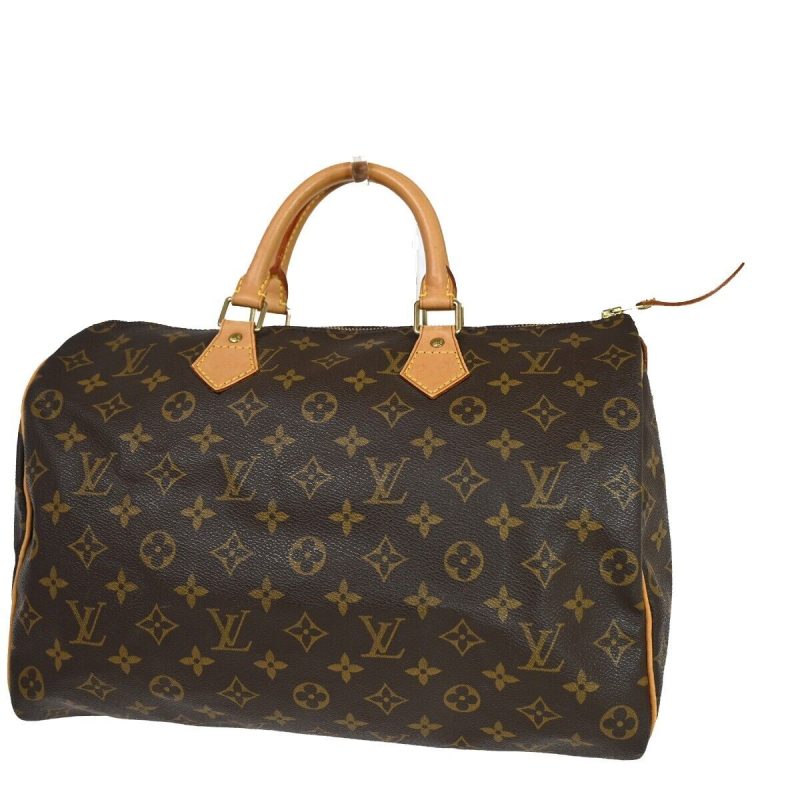 Louis Vuitton Speedy 35  Canvas Handbag - Barde - Image 2