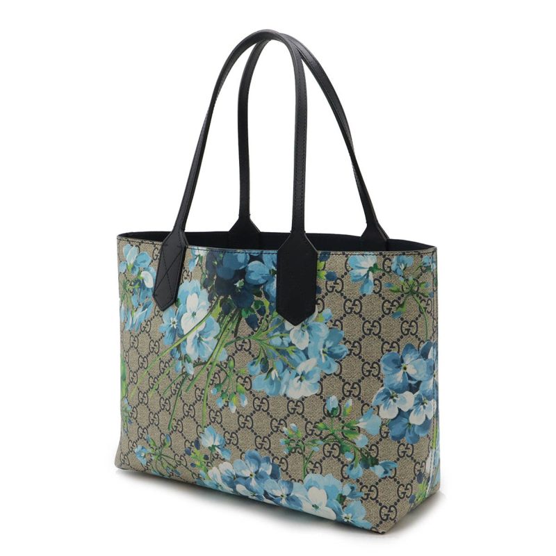 Gucci Gg Blooms  blue  Navy Gg Supreme Shoulder Bag Tote Bag (Pre-Owned) - Barde - Image 3