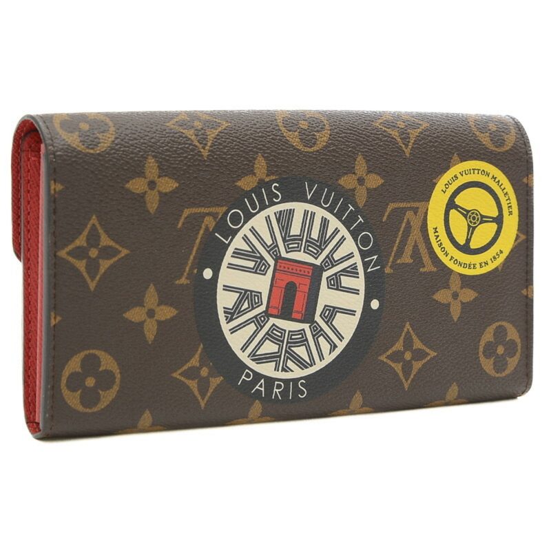Louis Vuitton Portefeuille Sarah  Canvas Wallet - Barde - Image 2