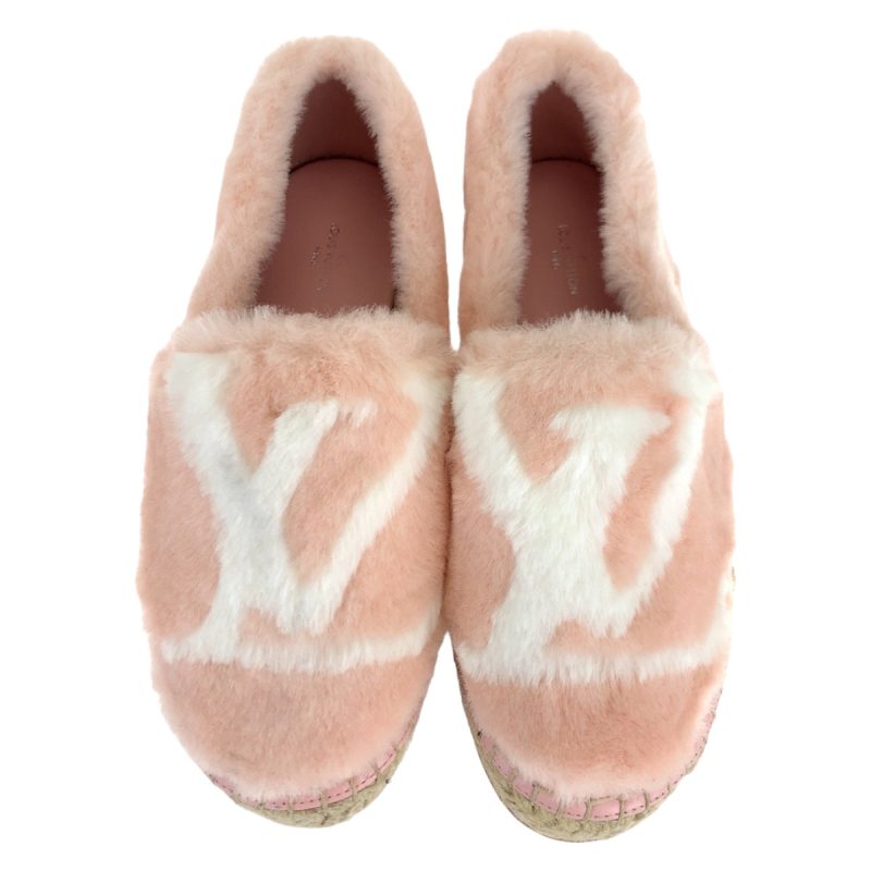 Louis Vuitton Seashore Espadrilles Mink Linen 35 - Barde - Image 2