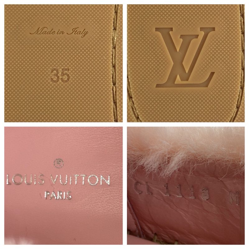 Louis Vuitton Seashore Espadrilles Mink Linen 35 - Barde - Image 4