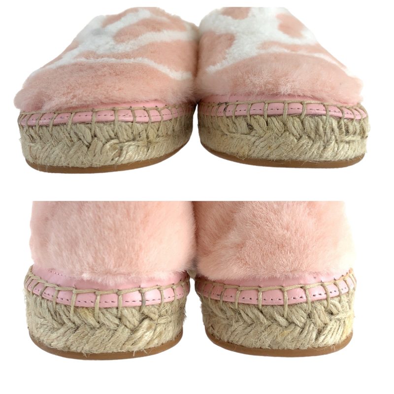 Louis Vuitton Seashore Espadrilles Mink Linen 35 - Barde - Image 8