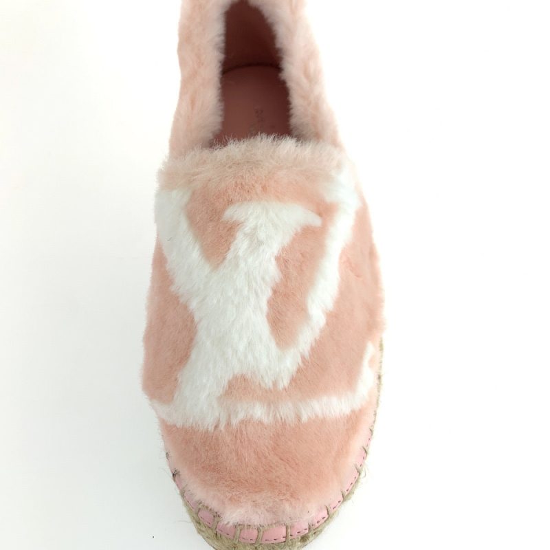 Louis Vuitton Seashore Espadrilles Mink Linen 35 - Barde - Image 10