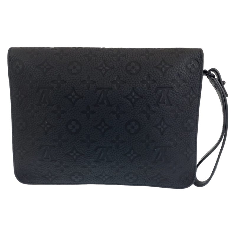 Louis Vuitton Monogram Leather Clutch Bag M80582 - Barde - Image 4