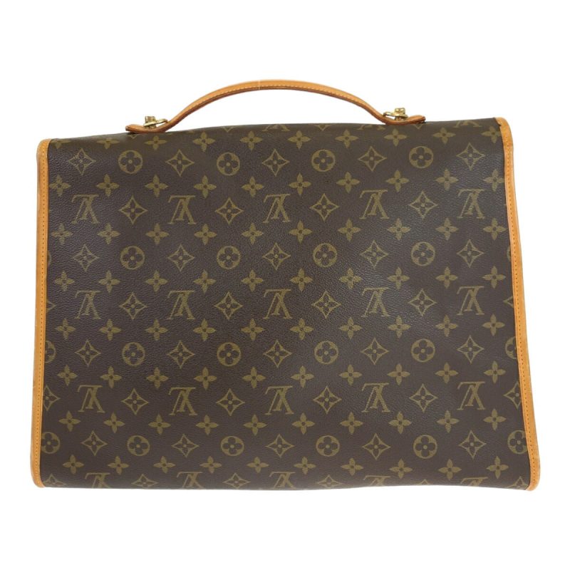 Louis Vuitton Beverly MM Brown PVC Shoulder Bag - Barde - Image 3
