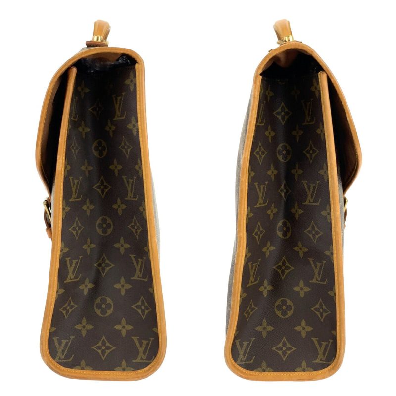 Louis Vuitton Beverly MM Brown PVC Shoulder Bag - Barde - Image 8