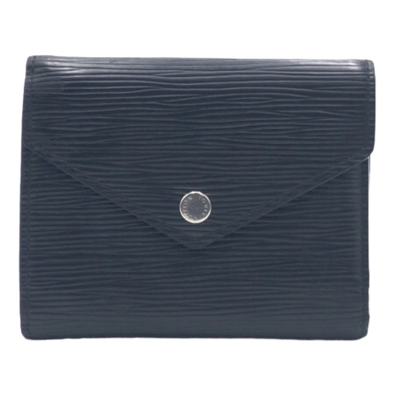 Louis Vuitton Epi Leather Victorine Wallet Black - Barde