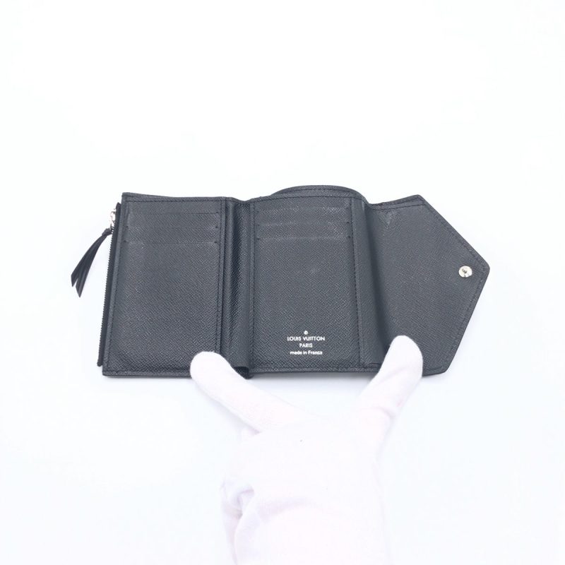 Louis Vuitton Epi Leather Victorine Wallet Black - Barde - Image 5