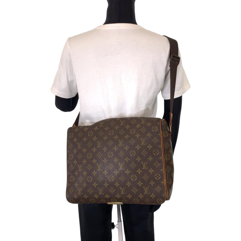 Louis Vuitton Monogram Abbes Brown Shoulder Bag - Barde - Image 7