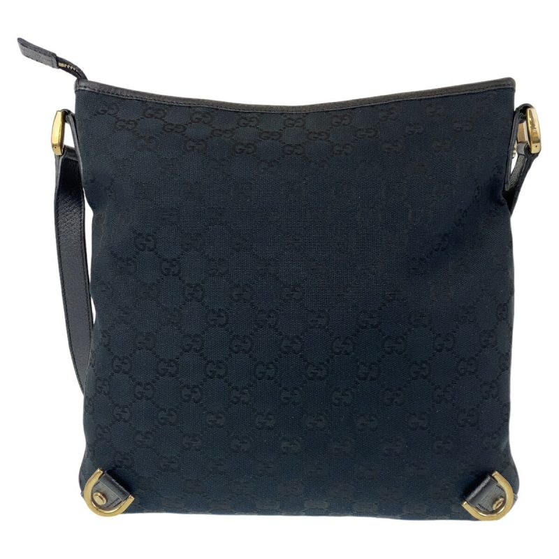 Gucci Abby Black GG Canvas Leather Shoulder Bag - Barde - Image 2