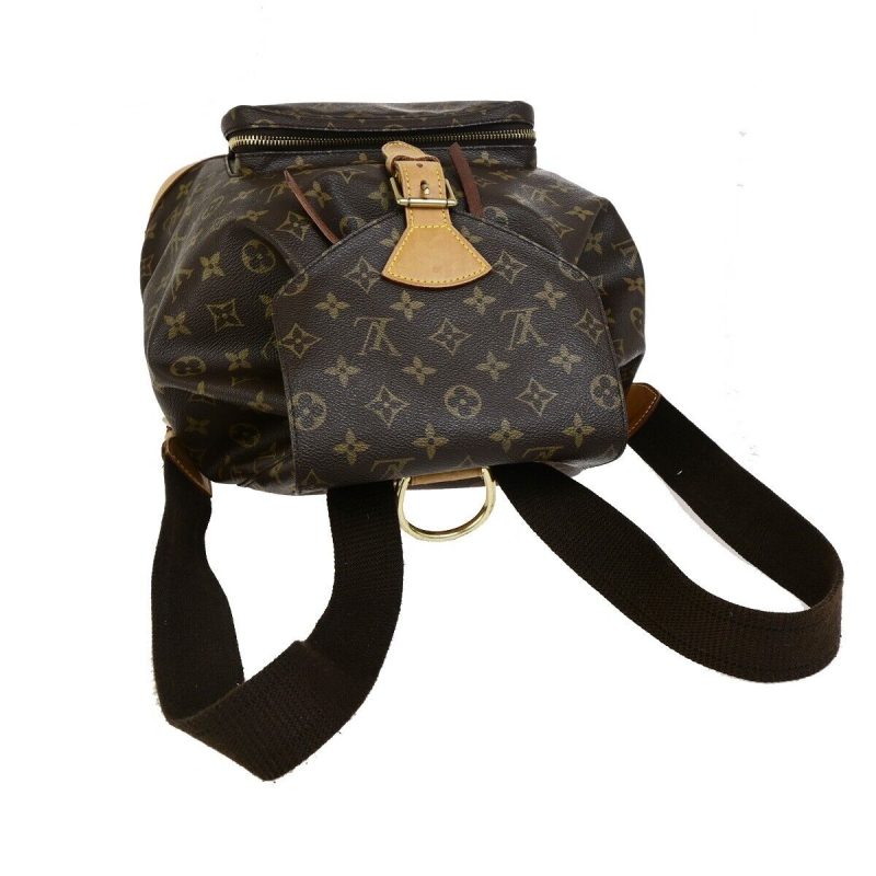 Louis Vuitton Montsouris Gm   Plated Backpack Bag - Barde - Image 5