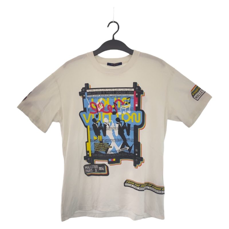 Louis Vuitton Jazz Flyer Cotton T-Shirt XL - Barde