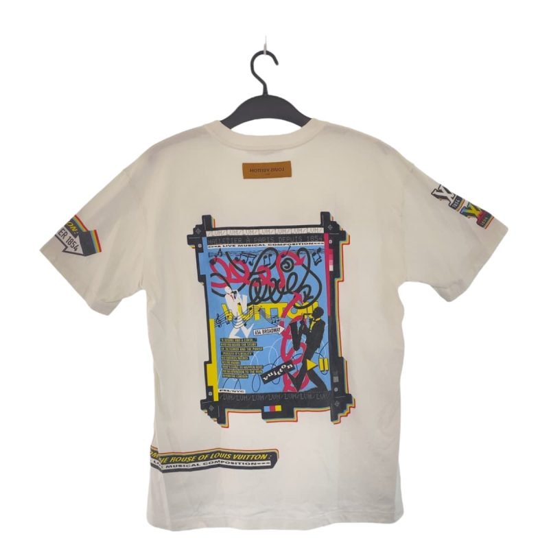 Louis Vuitton Jazz Flyer Cotton T-Shirt XL - Barde - Image 2
