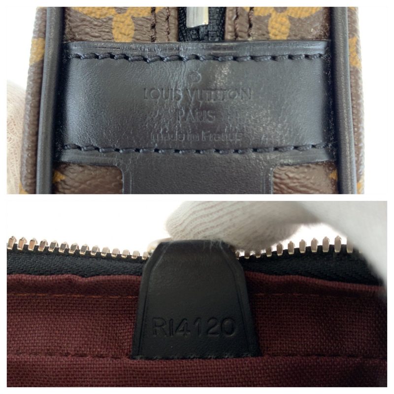 Louis Vuitton Monogram Macassar Briefcase M40225 - Barde - Image 4