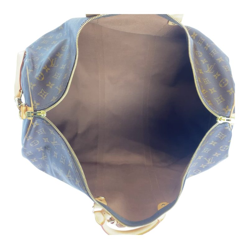 Louis Vuitton Monogram Keepall 60 Bandouliere Bag - Barde - Image 8