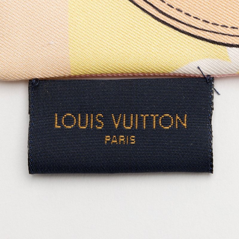 Louis Vuitton Silk By the Pool Bandeau Scarf - Barde - Image 4