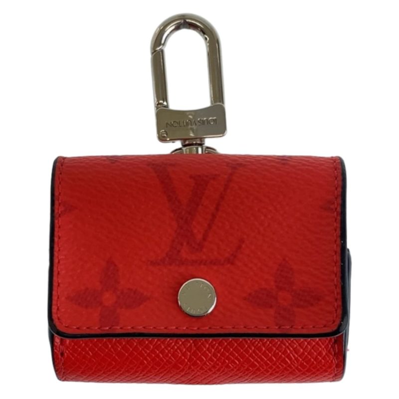 Louis Vuitton Monogram AirPods Pro Case Red PVC - Barde