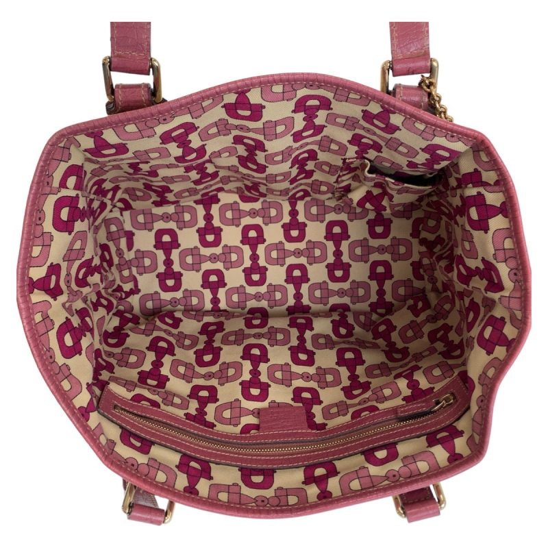 Gucci GG Canvas Leather Tote Shoulder Bag - Barde - Image 3