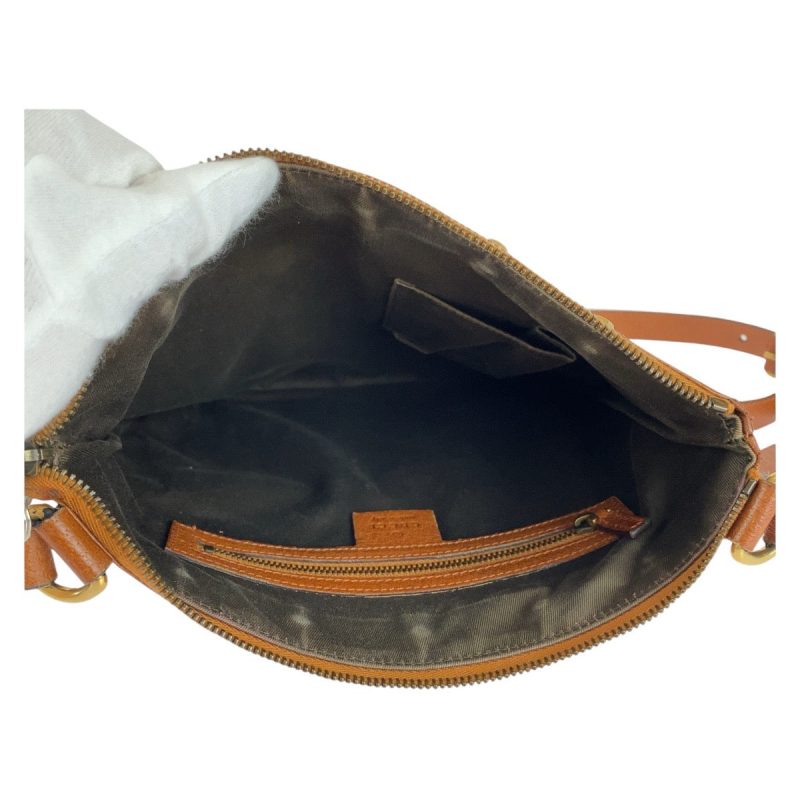 Gucci GG Canvas Leather Shoulder Bag - Barde - Image 10