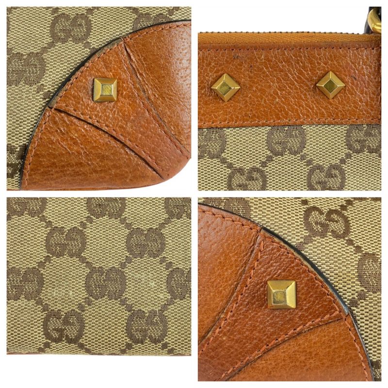 Gucci GG Canvas Leather Shoulder Bag - Barde - Image 7