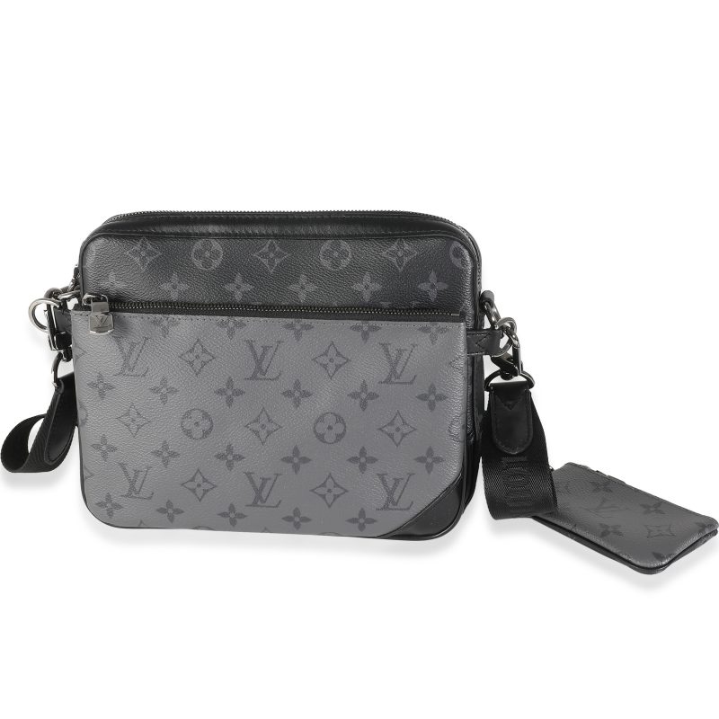 Louis Vuitton Reverse Monogram Eclipse Canvas Trio Messenger - Barde