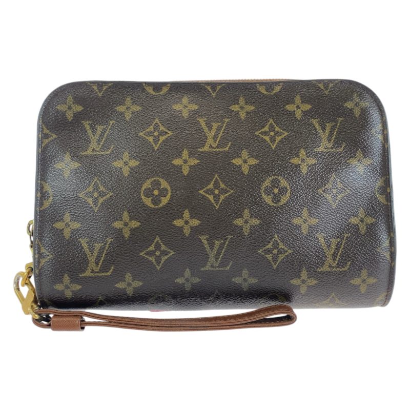 Louis Vuitton Monogram Orsay Clutch Brown - Barde
