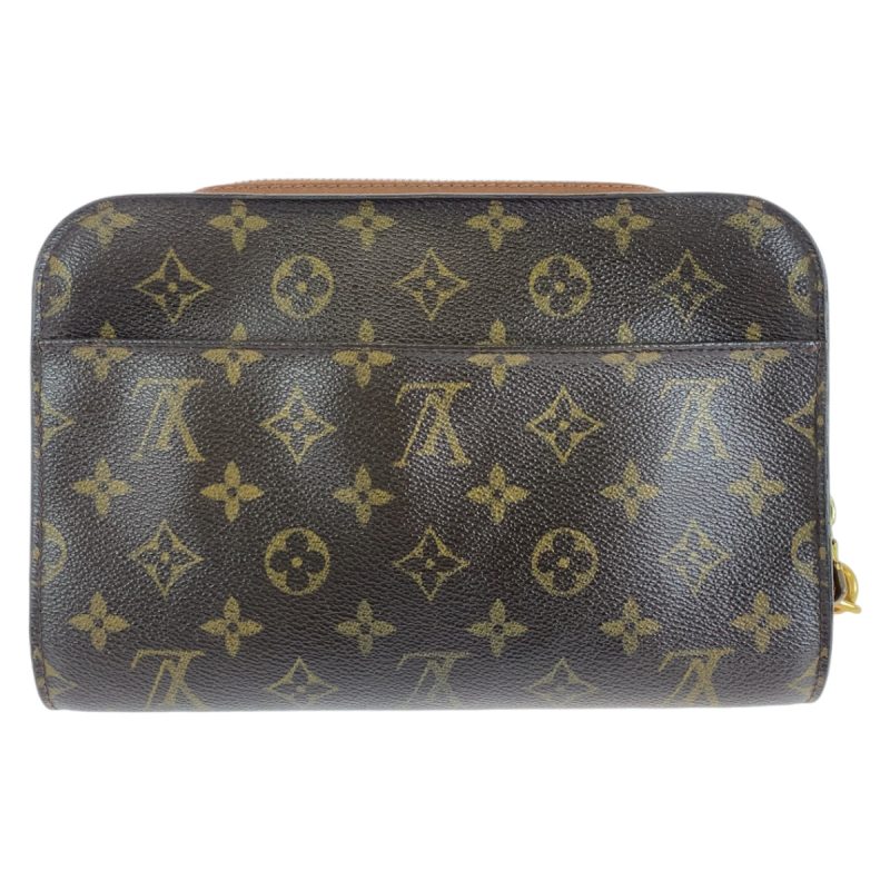 Louis Vuitton Monogram Orsay Clutch Brown - Barde - Image 2
