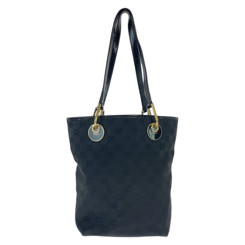 Gucci Black GG Canvas Tote Bag - Barde - Image 2