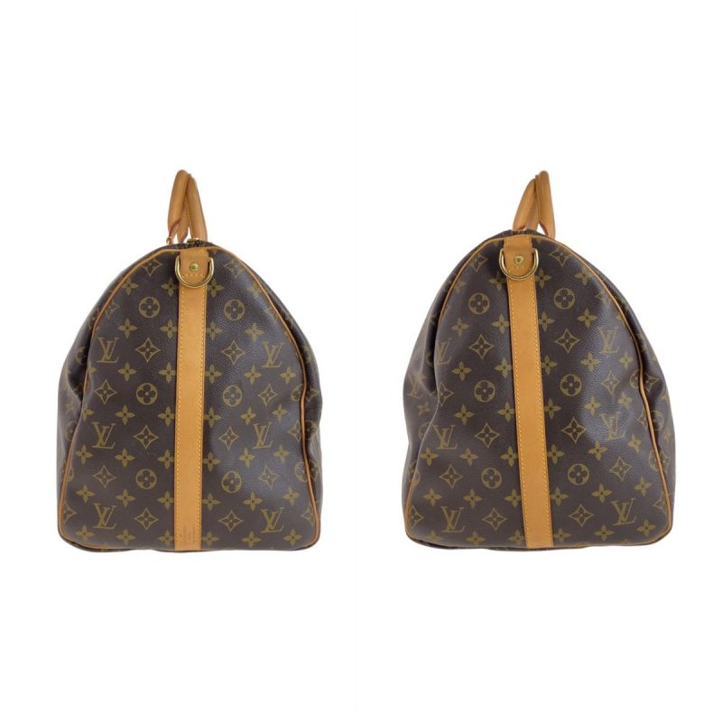 Louis Vuitton Monogram Keepall Bandouliere 55 Bag - Barde - Image 8
