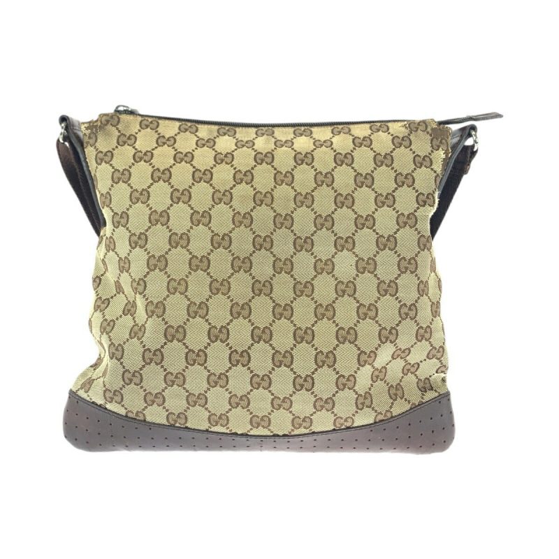 Gucci GG Canvas Leather Shoulder Bag - Barde - Image 2