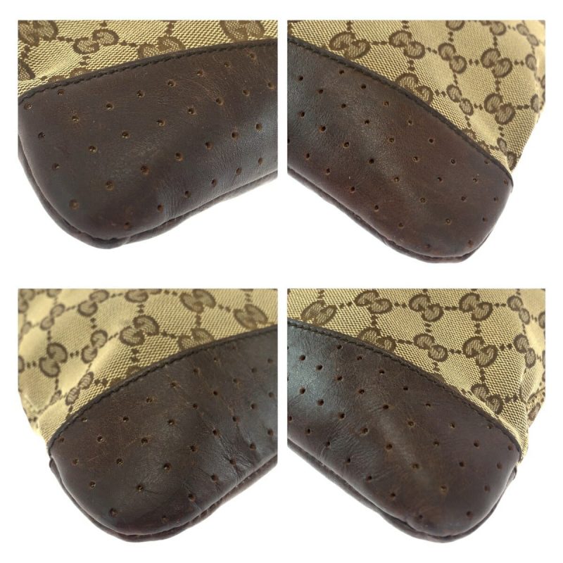 Gucci GG Canvas Leather Shoulder Bag - Barde - Image 3