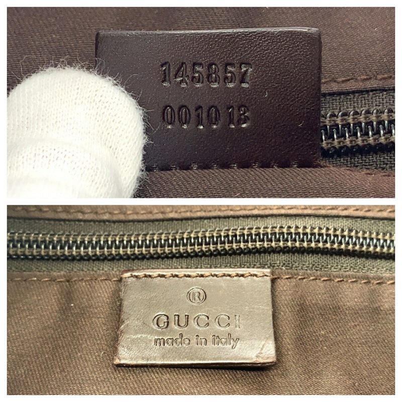 Gucci GG Canvas Leather Shoulder Bag - Barde - Image 4