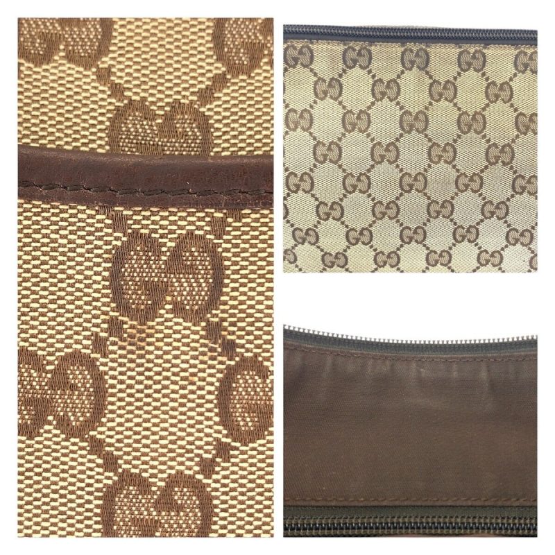 Gucci GG Canvas Leather Shoulder Bag - Barde - Image 6