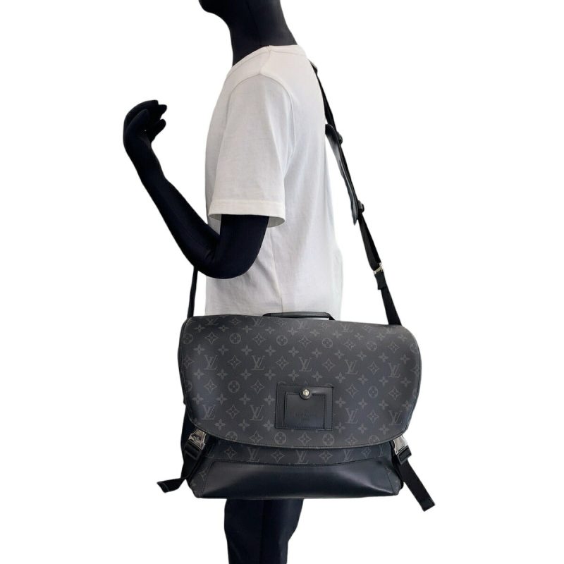 Louis Vuitton Monogram Eclipse Voyage PM Messenger Bag - Barde - Image 7