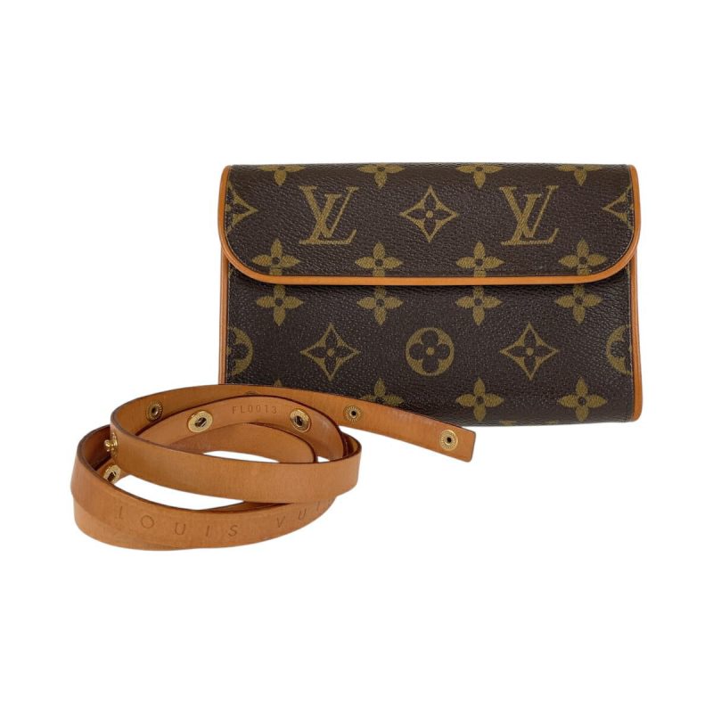 Louis Vuitton Monogram Pochette Florentine Brown Waist Bag - Barde