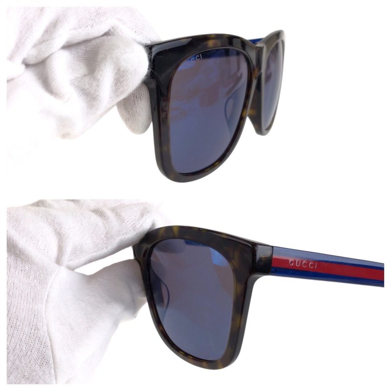 Gucci Plastic Amber Sunglasses GG0057SK - Barde - Image 8