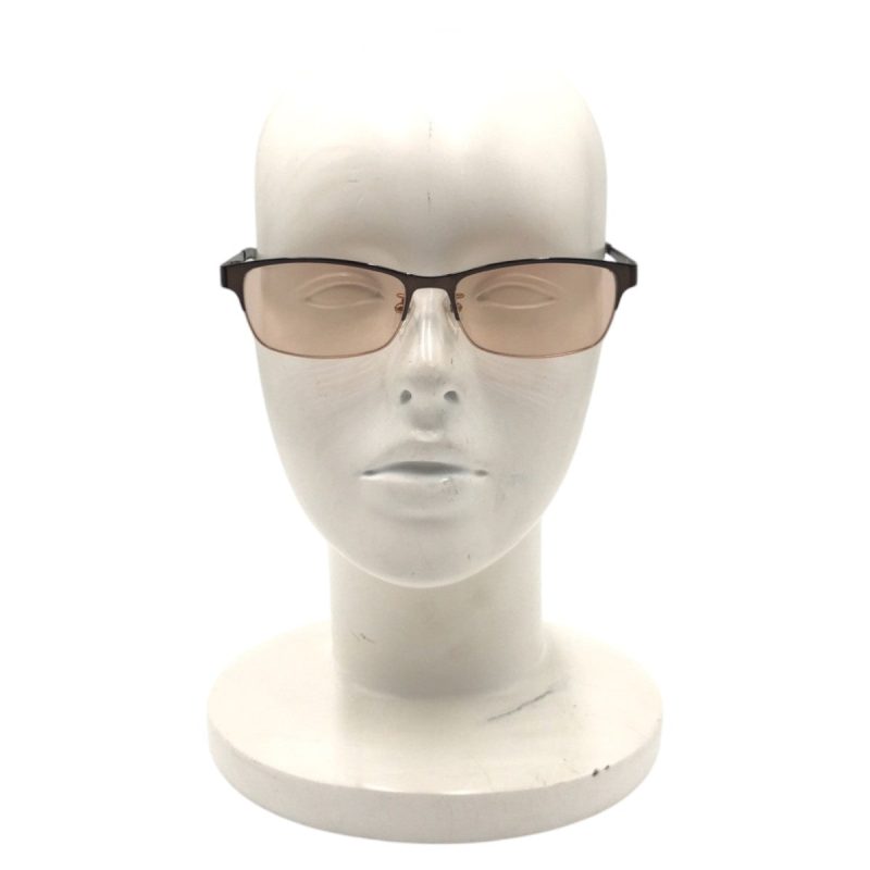 Gucci GG Logo Brown Metal Eyeglass Frame - Barde - Image 3