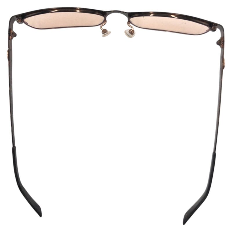 Gucci GG Logo Brown Metal Eyeglass Frame - Barde - Image 10