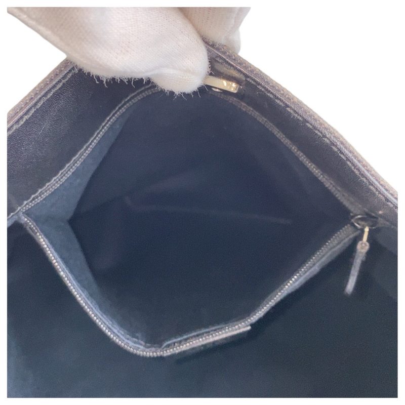 Gucci Black GG Canvas Shoulder Bag - Barde - Image 8